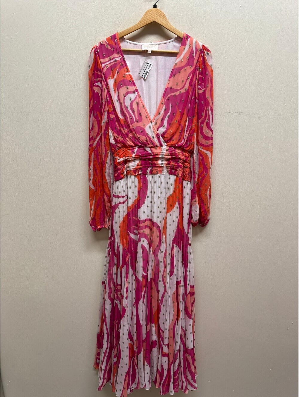 Rococo Sand long sleeve maxi dress